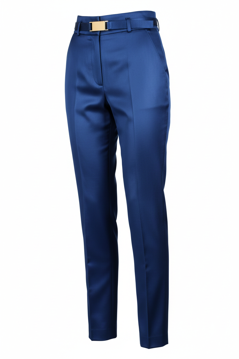 Pantalon de tailleur  en soie FAY