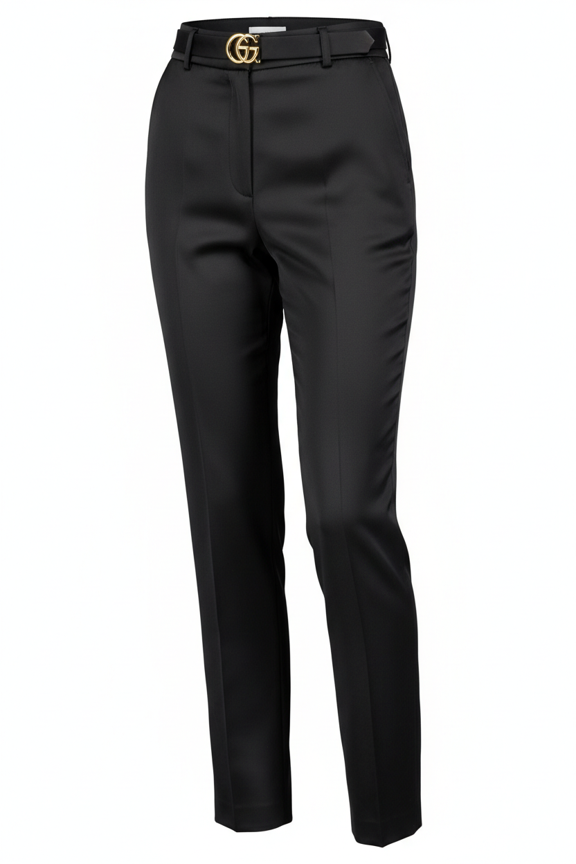 Pantalon de tailleur  en soie FAY