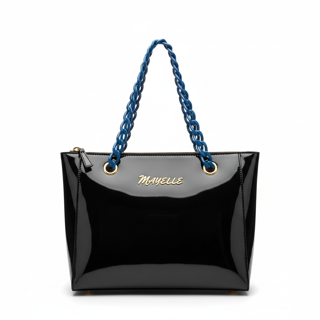 Sac cabas vernis "MAYELLE"