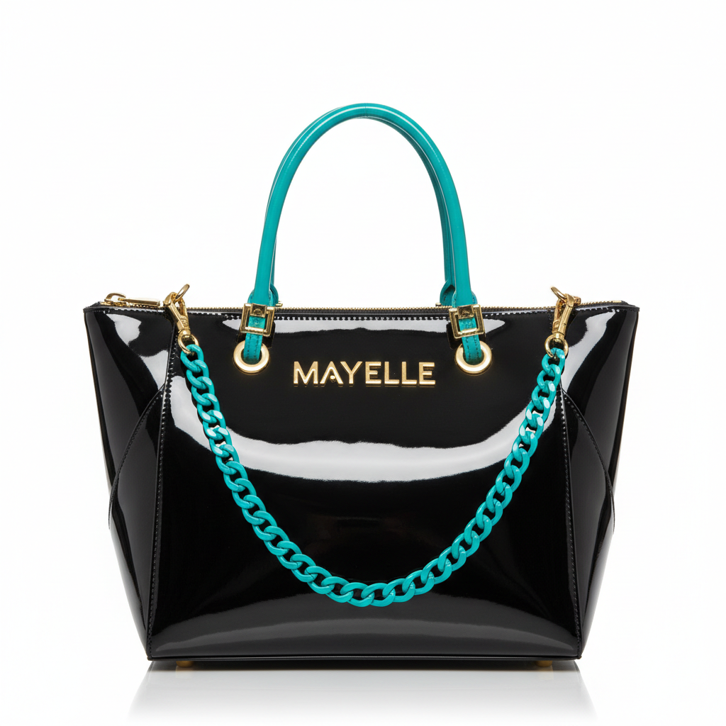Sac cabas vernis "MAYELLE"