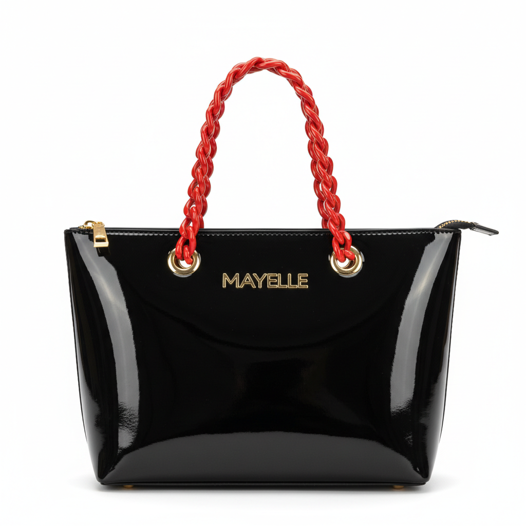 Sac cabas vernis "MAYELLE"