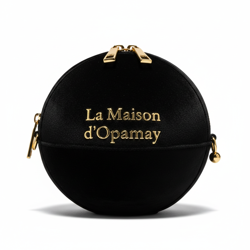 Opamay Boule-Dog en velours beige